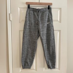 Nike grey joggers. Youth size large